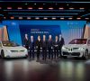 Der BMW-Vortsand bei der Jahres-Pressekonferenz 2024