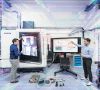 Arbeiten an der Smart Factory: Das Fraunhofer IPA und die Firma Trumpf arbeiten gemeinsam am Thema KI in der Blechfertigung
