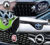 Logos von Automobilherstellern
