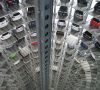 VW-Fahrzeuge in der Autostadt Wolfsburg