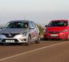 Vergleich Opel Astra 1.6 CDTI - Renault Megane 1.6 dCi (Anlaufbild)
