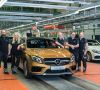 GLA-Produktion im Mercedes-Benz-Werk Rastatt