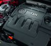 Diesel-Motor eines VW Golf