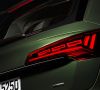 Die Heckleuchten des Audi Q5 mit OLED-Technologie.