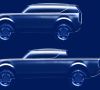 SUV- und Pickup-Silhouetten von Volkswagen Scout
