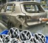 Emblem-Montage bei VW in China